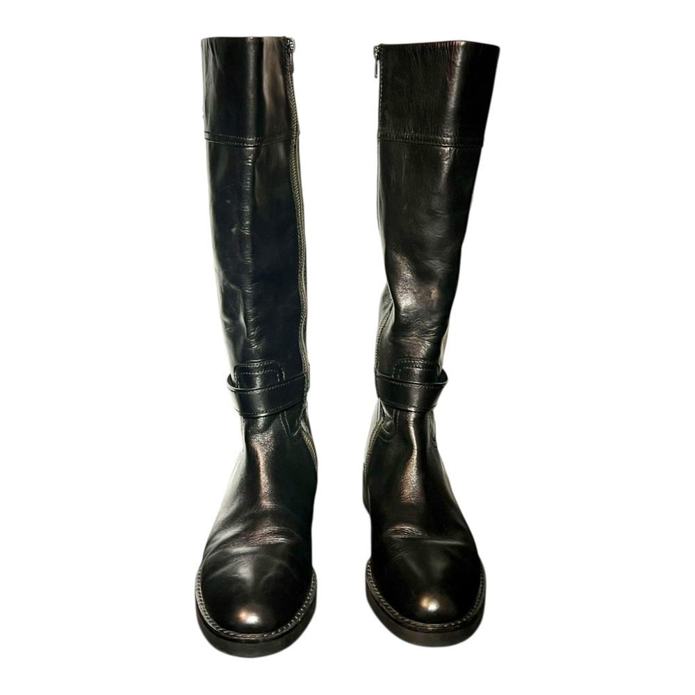 Coach Woman’s Eva Skinny Calf Leather Boot - Equestrian Size 10 - Picture 2 of 13